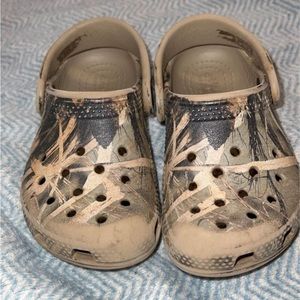 Khaki Camo Crocs